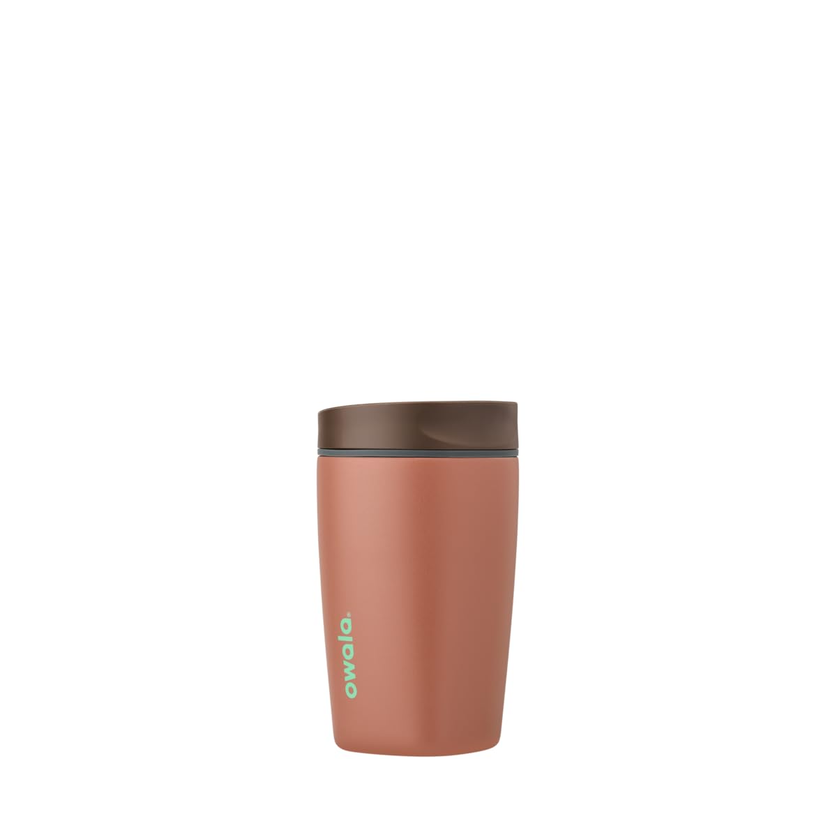 Owala SmoothSip Slider Stainless Steel Insulated Travel Mug with Handle, 100% Leak Proof, For Hot and Cold Drinks, Travel Friendly with Sliding Lock Lid, 12oz, BPA Free, Leak Proof, Pucker Up