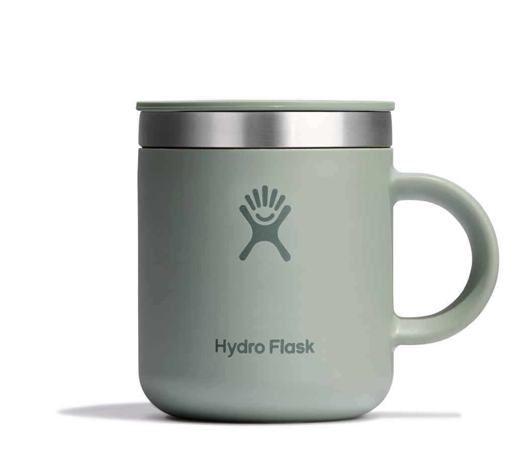 Hydro Flask Coffee Mug – Insulated Stainless Steel, Non Spill, Leak Resistant Travel Mug 12 Oz Harbor Blue