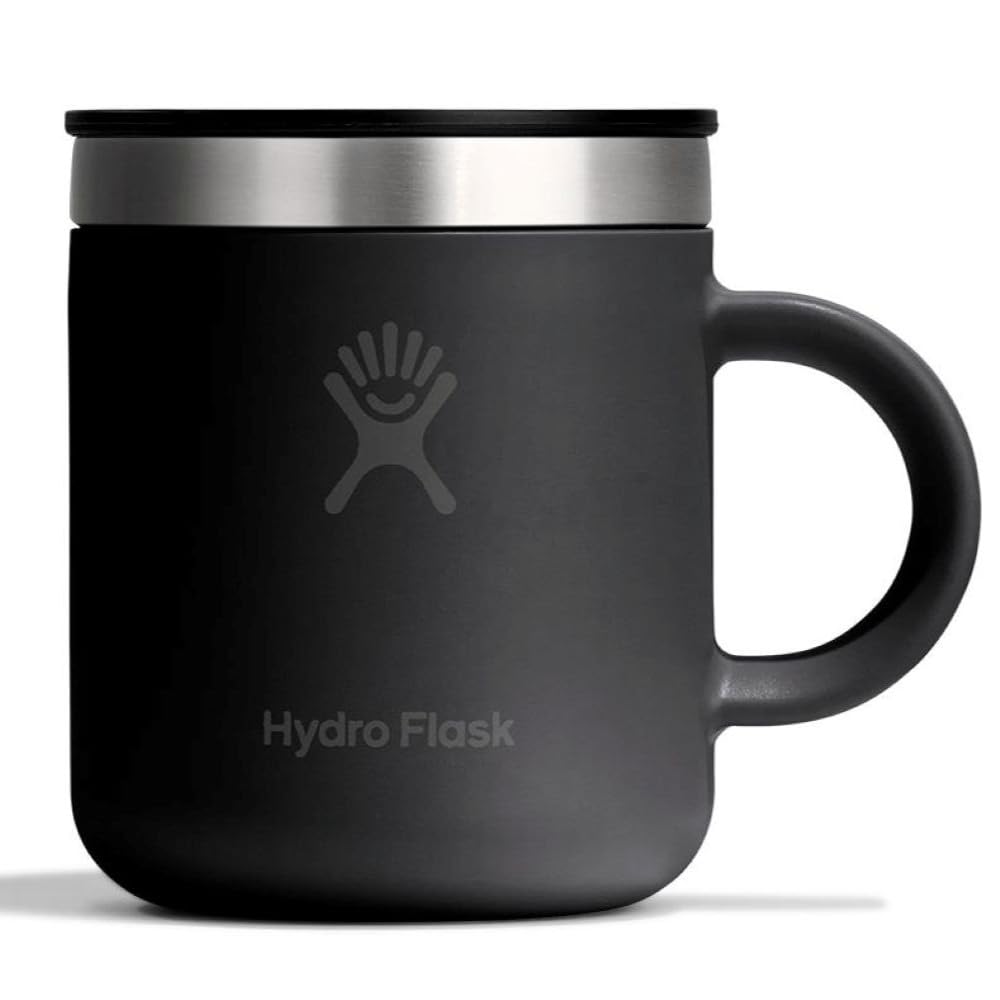 Hydro Flask Coffee Mug – Insulated Stainless Steel, Non Spill, Leak Resistant Travel Mug 12 Oz Harbor Blue