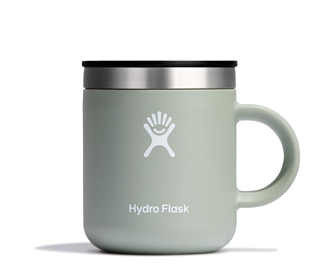 Hydro Flask Coffee Mug – Insulated Stainless Steel, Non Spill, Leak Resistant Travel Mug 12 Oz Harbor Blue