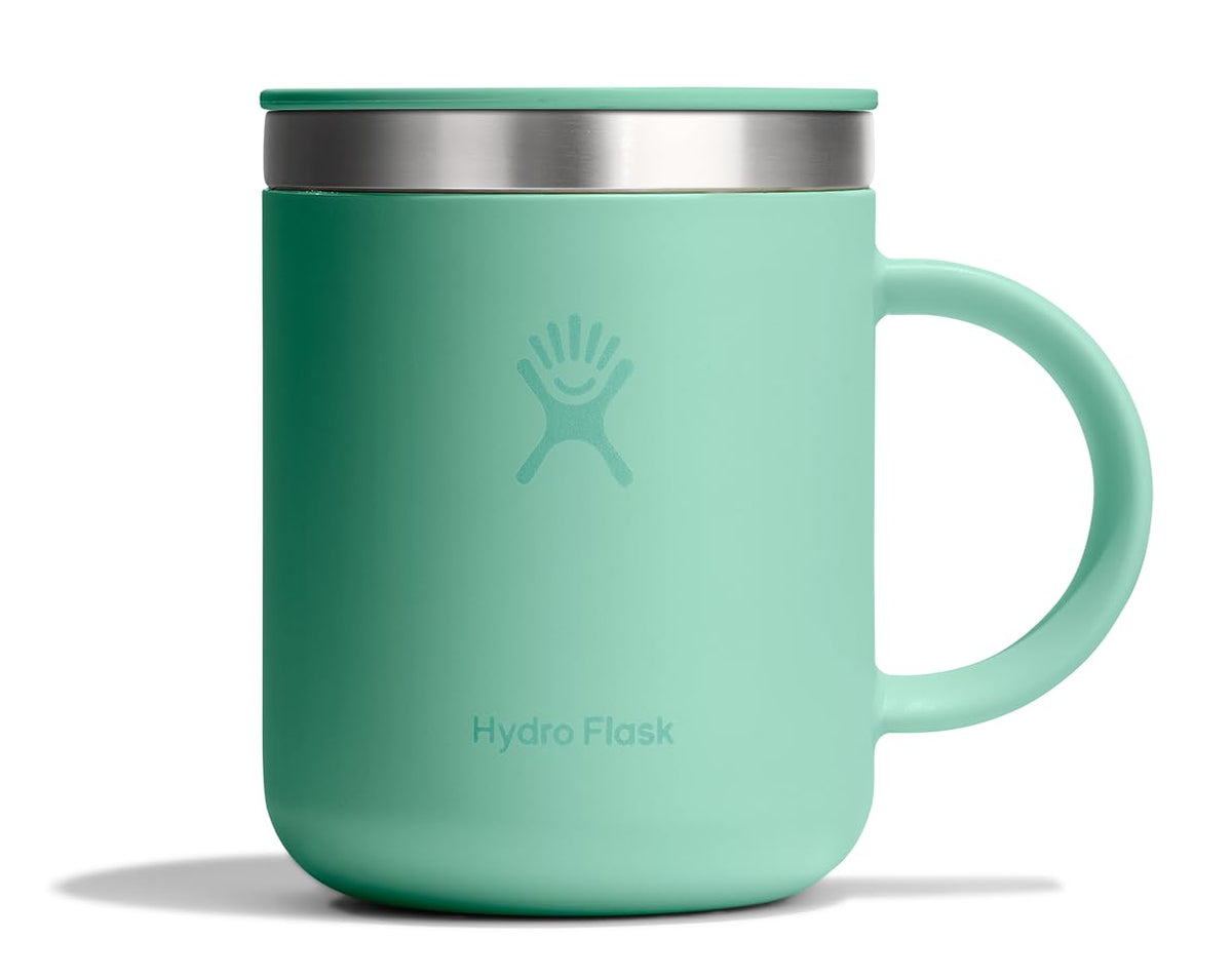 Hydro Flask Coffee Mug – Insulated Stainless Steel, Non Spill, Leak Resistant Travel Mug 12 Oz Harbor Blue