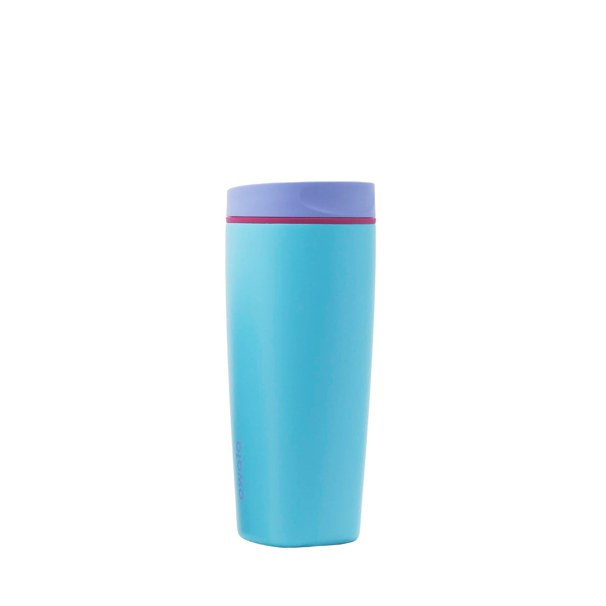 Owala SmoothSip Slider Stainless Steel Insulated Travel Mug with Handle, 100% Leak Proof, For Hot and Cold Drinks, Travel Friendly with Sliding Lock Lid, 12oz, BPA Free, Leak Proof, Pucker Up