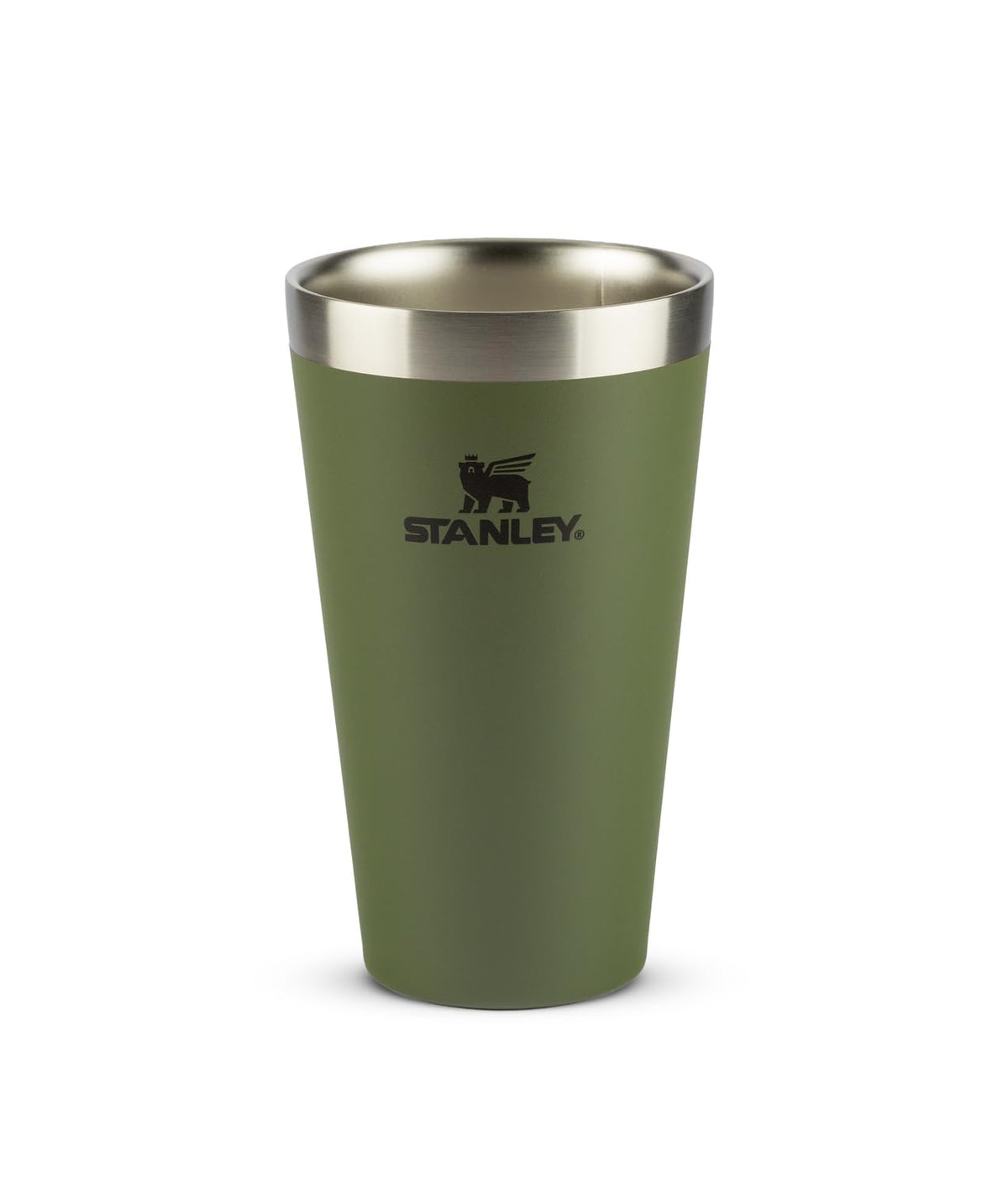 STANLEY Adventure Stacking Beer Pint Glass 16oz | Stackable Drinking Cup for Cold Beverages | Dishwasher Safe | Insulated Stainless Steel Tumbler | BPA-Free | Soft Orchid
