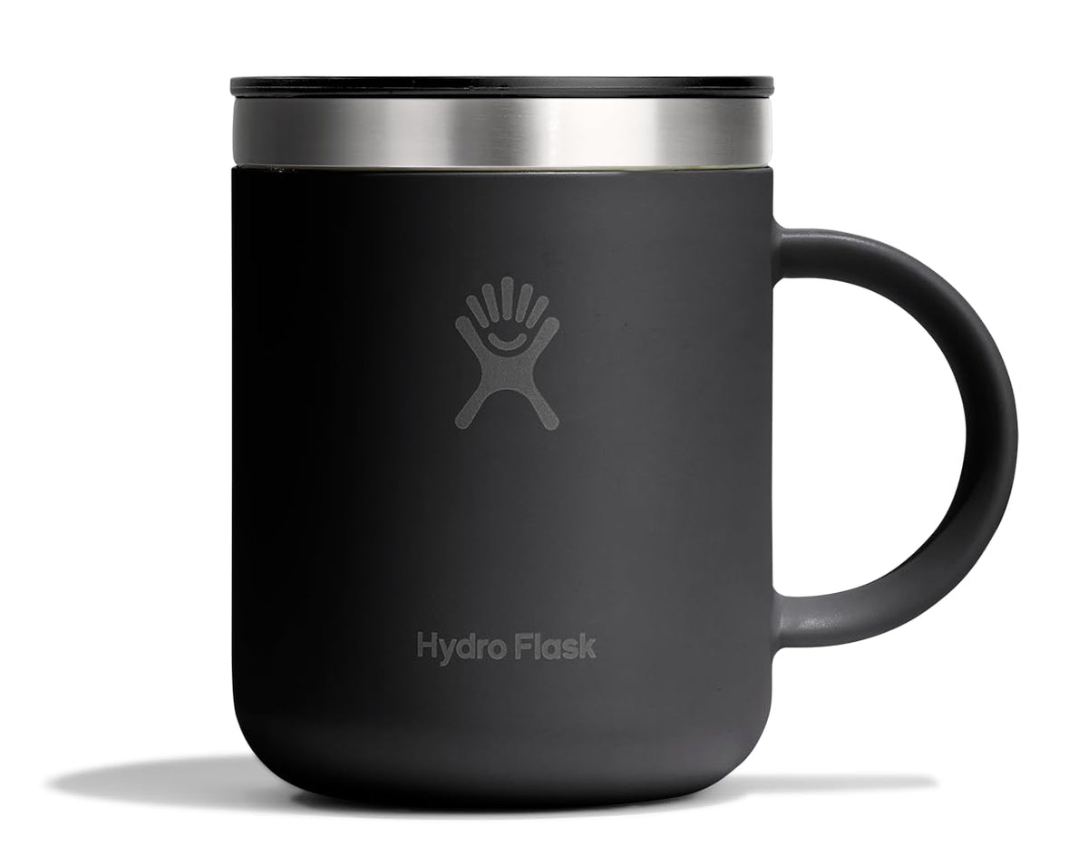 Hydro Flask Coffee Mug – Insulated Stainless Steel, Non Spill, Leak Resistant Travel Mug 12 Oz Harbor Blue