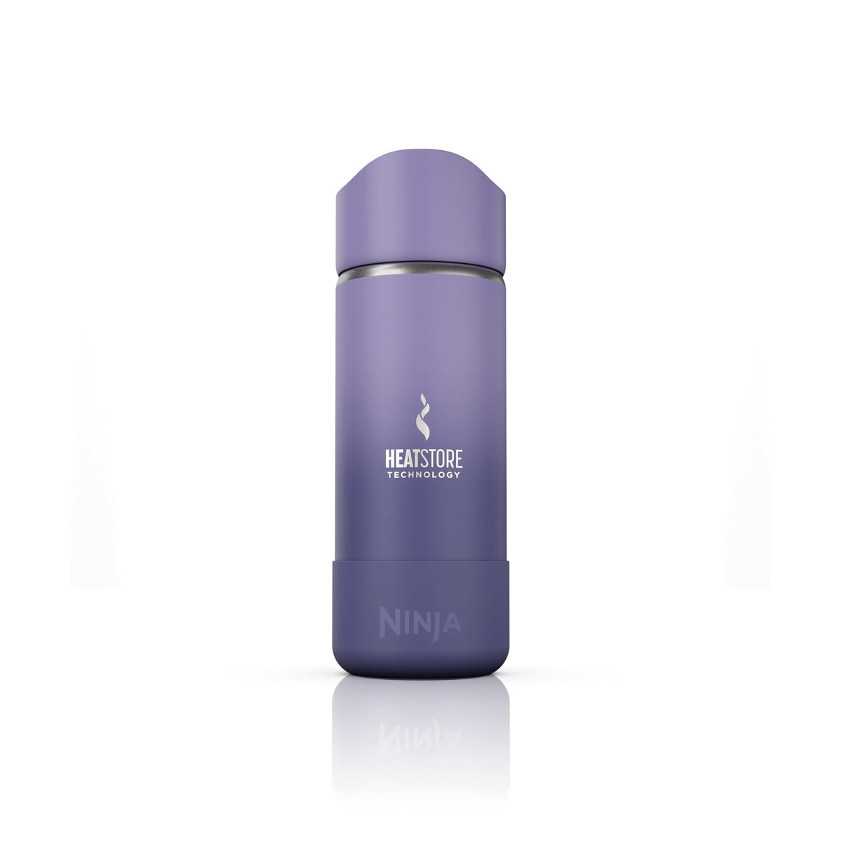 Ninja, Travel Mug, Sip Perfect 16oz, Brings Hot Drinks to Sippable Temperature in Minutes, Stainless Steel, Leak Proof, Dishwasher Safe, Metal Insulated Tumbler, White, DW1603WH
