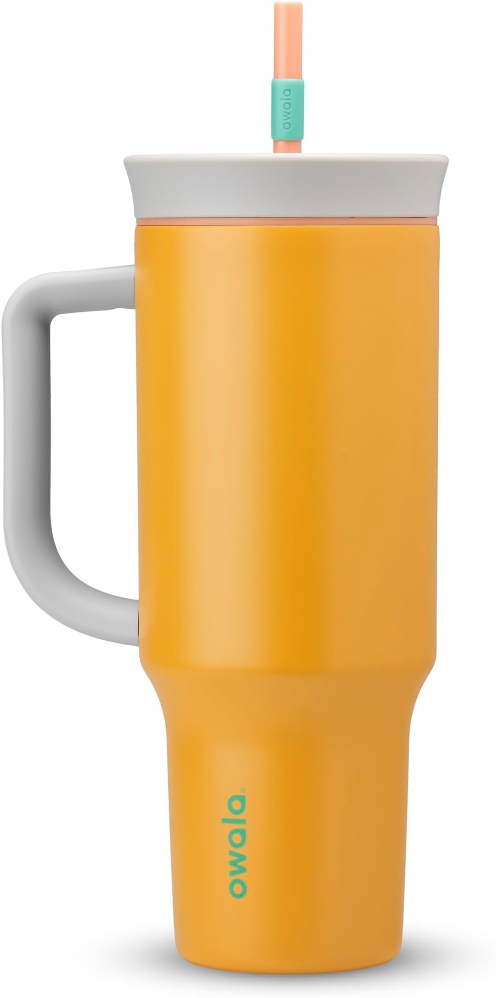 Owala FreeSip Tumbler Stainless Steel Water Bottle 40 oz Beach House