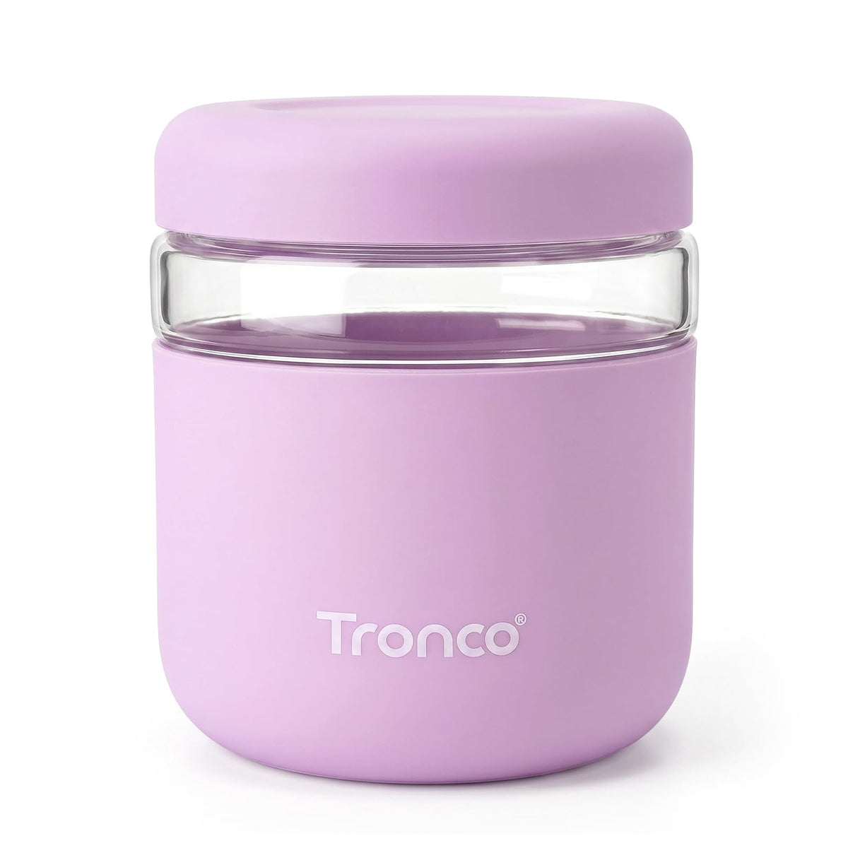 Tronco 16 oz Glass Food Storage & Lunch Bowl Containers with Airtight Lids