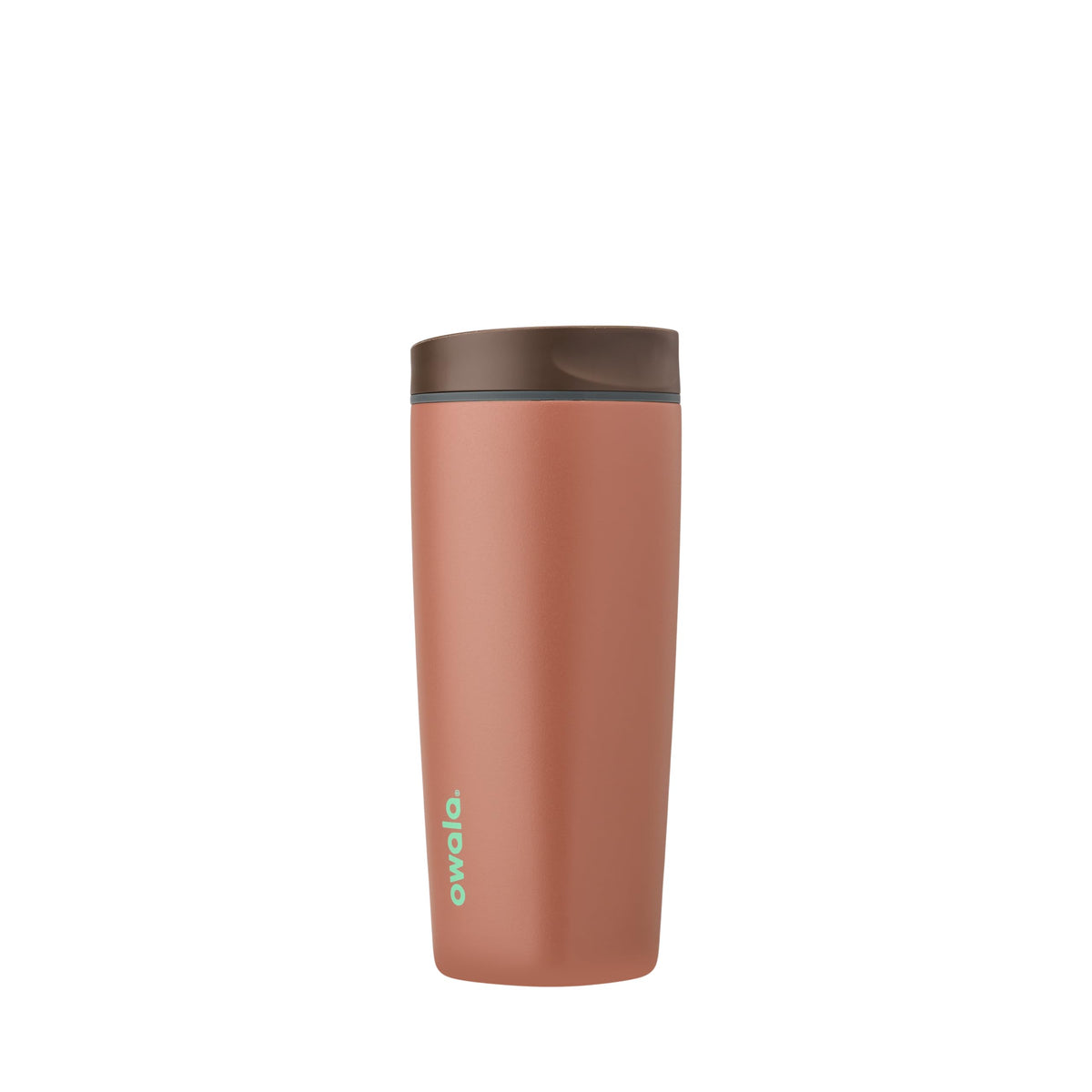 Owala SmoothSip Slider Stainless Steel Insulated Travel Mug with Handle, 100% Leak Proof, For Hot and Cold Drinks, Travel Friendly with Sliding Lock Lid, 12oz, BPA Free, Leak Proof, Pucker Up