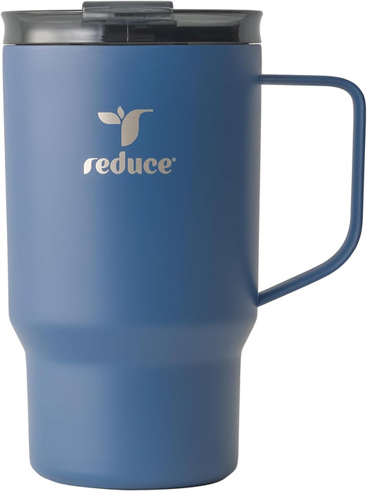 REDUCE Hot1 18 oz Insulated Stainless Steel Mug - Temperature Adjusting Lid