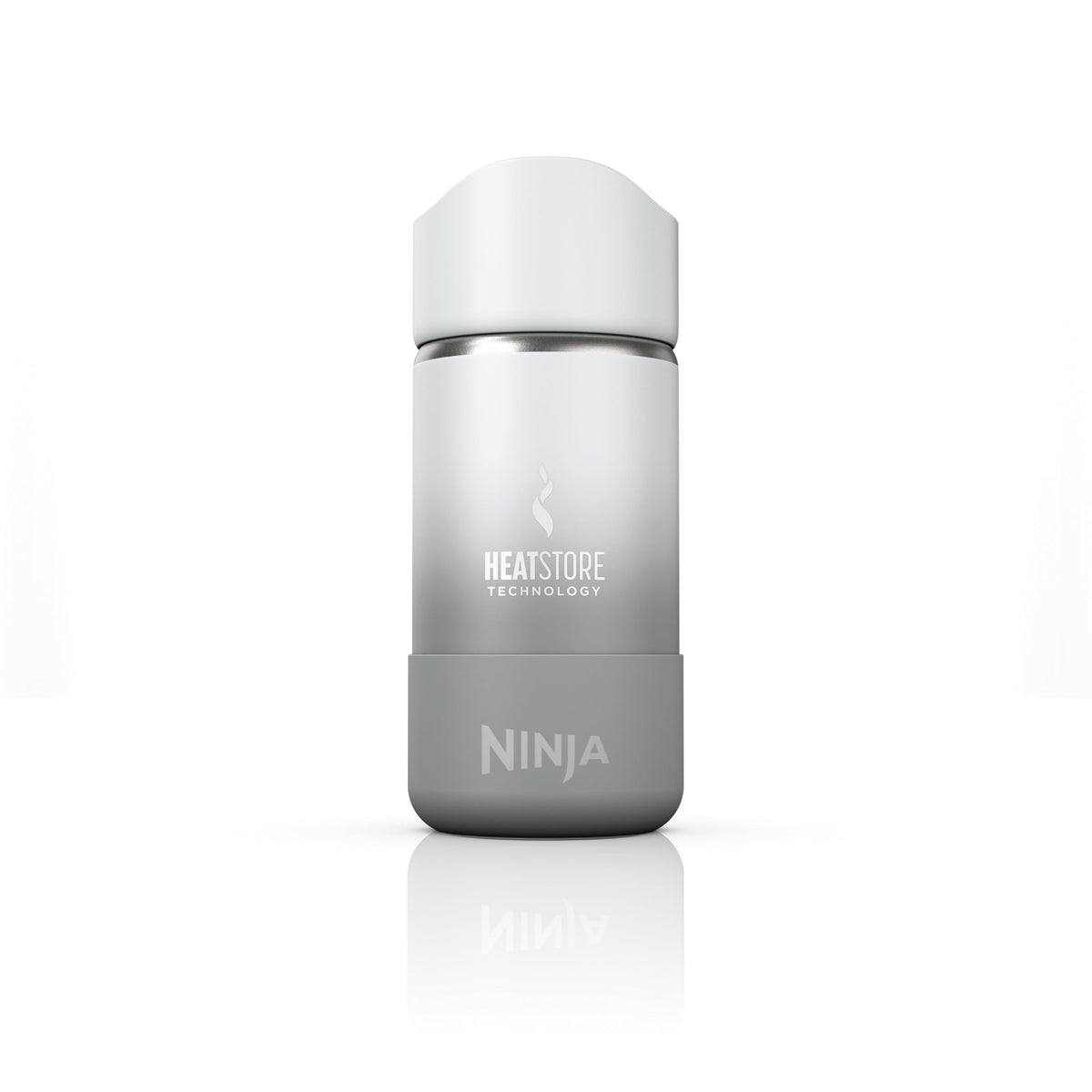 Ninja, Travel Mug, Sip Perfect 16oz, Brings Hot Drinks to Sippable Temperature in Minutes, Stainless Steel, Leak Proof, Dishwasher Safe, Metal Insulated Tumbler, White, DW1603WH
