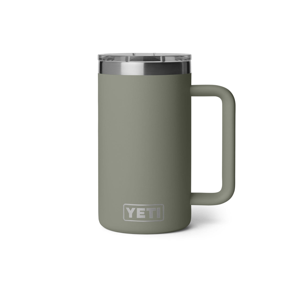 YETI Rambler 24 oz Ceramic Lined Stackable Mug, Tropical Pink
