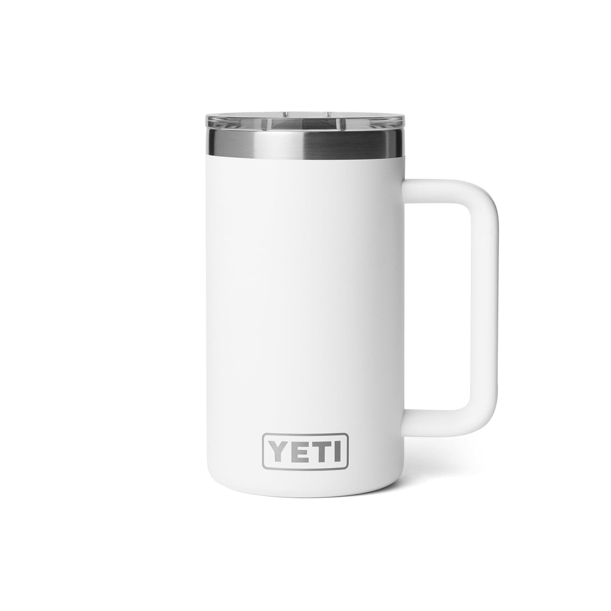 YETI Rambler 24 oz Ceramic Lined Stackable Mug, Tropical Pink