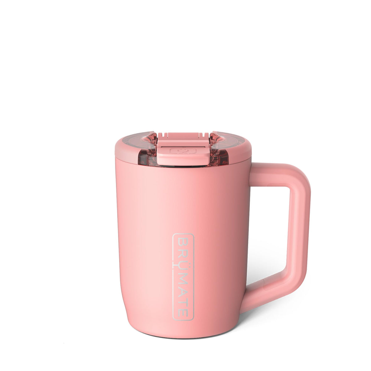 BrüMate Müv - 15oz 100% Leak Proof Insulated Coffee Mug with Handle & Lid - Stainless Steel Coffee Travel Mug - Double Walled Coffee Cup (Lilac Dusk)