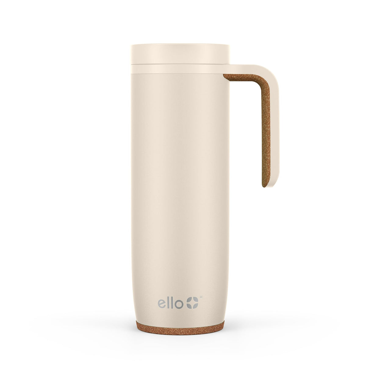 Ello Magnet 18oz Insulated Stainless Steel Travel Mug, Tortoiseshell