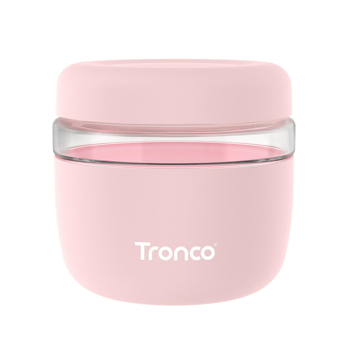 Tronco 16 oz Glass Food Storage & Lunch Bowl Containers with Airtight Lids