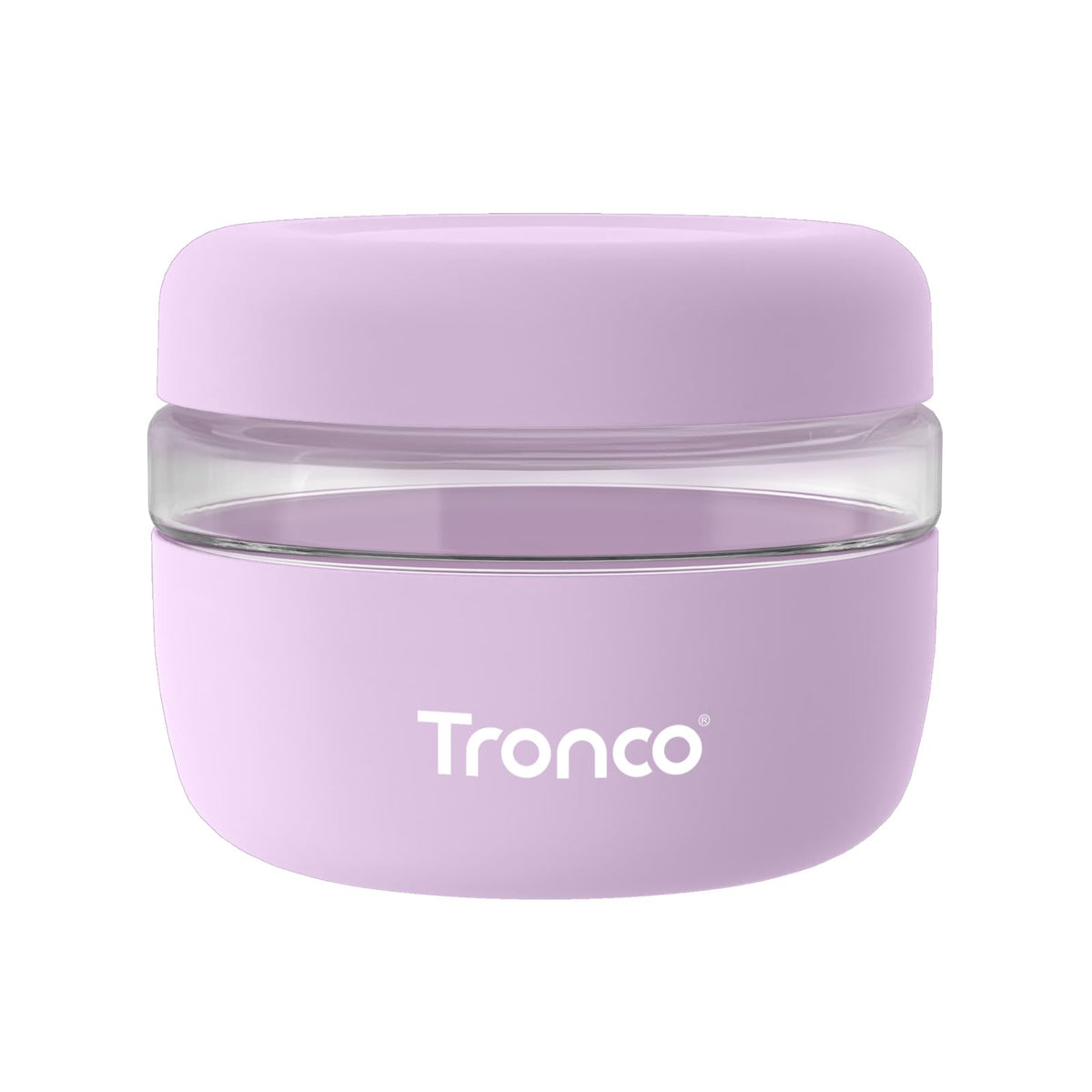 Tronco 16 oz Glass Food Storage & Lunch Bowl Containers with Airtight Lids