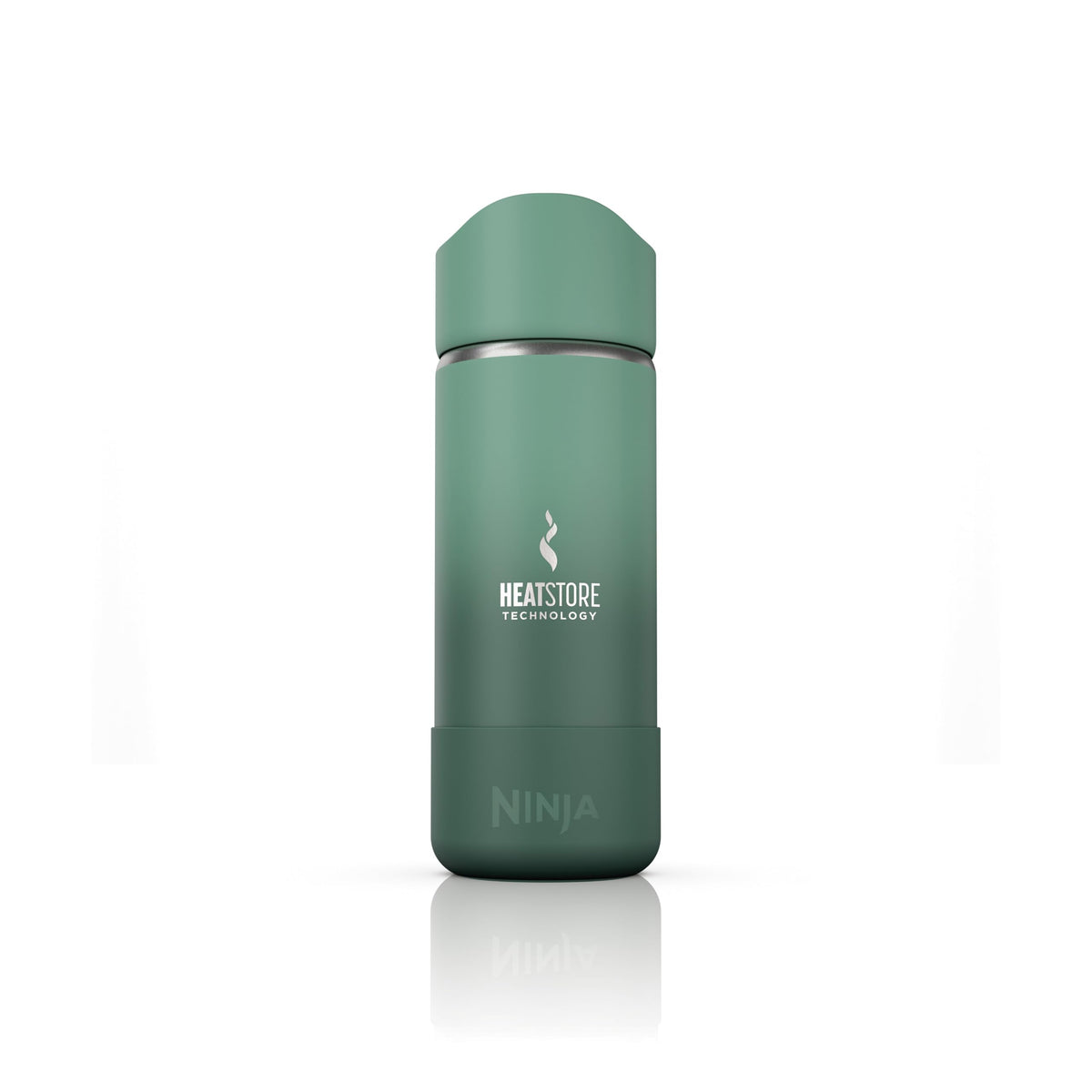 Ninja, Travel Mug, Sip Perfect 16oz, Brings Hot Drinks to Sippable Temperature in Minutes, Stainless Steel, Leak Proof, Dishwasher Safe, Metal Insulated Tumbler, White, DW1603WH