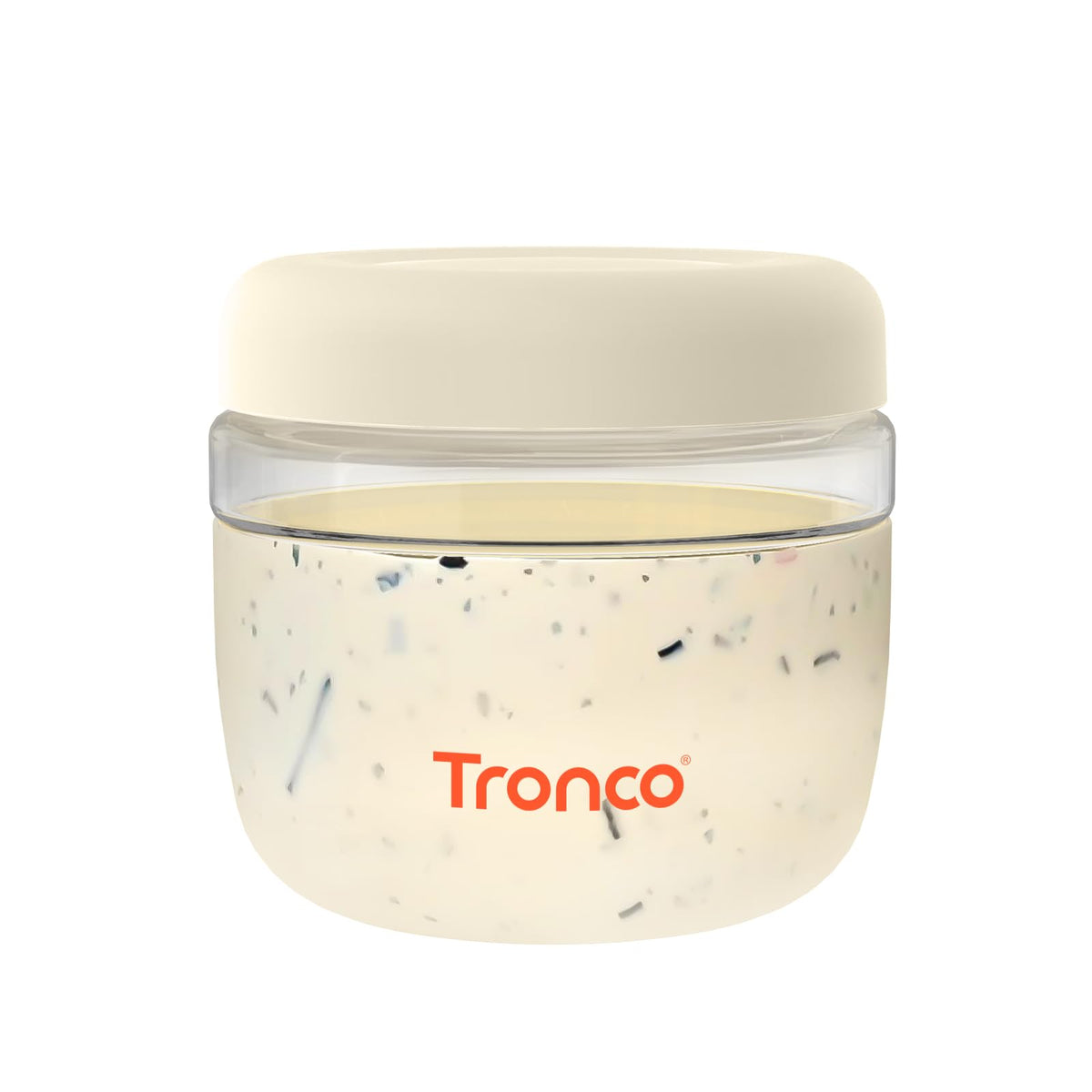 Tronco 16 oz Glass Food Storage & Lunch Bowl Containers with Airtight Lids