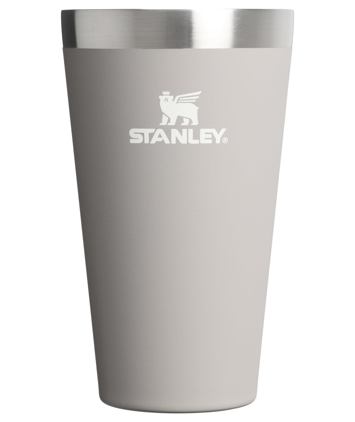 STANLEY Adventure Stacking Beer Pint Glass 16oz | Stackable Drinking Cup for Cold Beverages | Dishwasher Safe | Insulated Stainless Steel Tumbler | BPA-Free | Soft Orchid