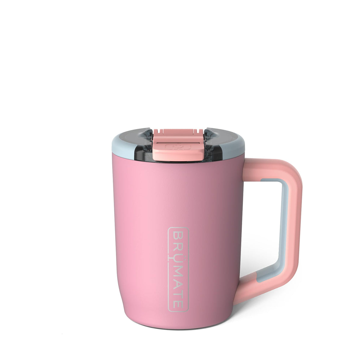 BrüMate Müv - 15oz 100% Leak Proof Insulated Coffee Mug with Handle & Lid - Stainless Steel Coffee Travel Mug - Double Walled Coffee Cup (Lilac Dusk)