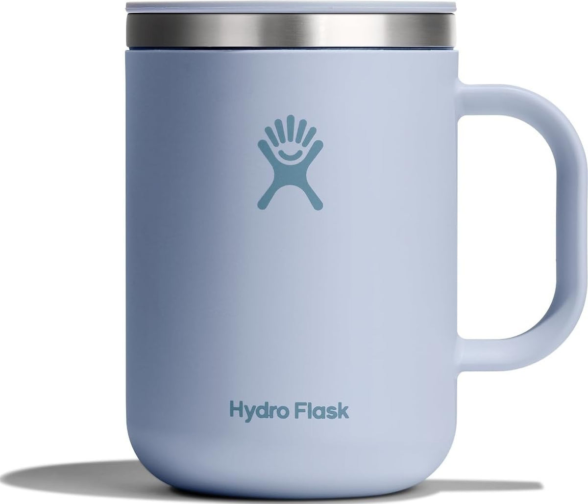 Hydro Flask Coffee Mug – Insulated Stainless Steel, Non Spill, Leak Resistant Travel Mug 12 Oz Harbor Blue