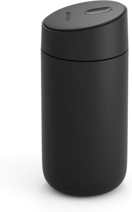 Fellow Carter Slide Ceramic Lined Travel Mug 12 oz, Coffee, One-Handed Lid
