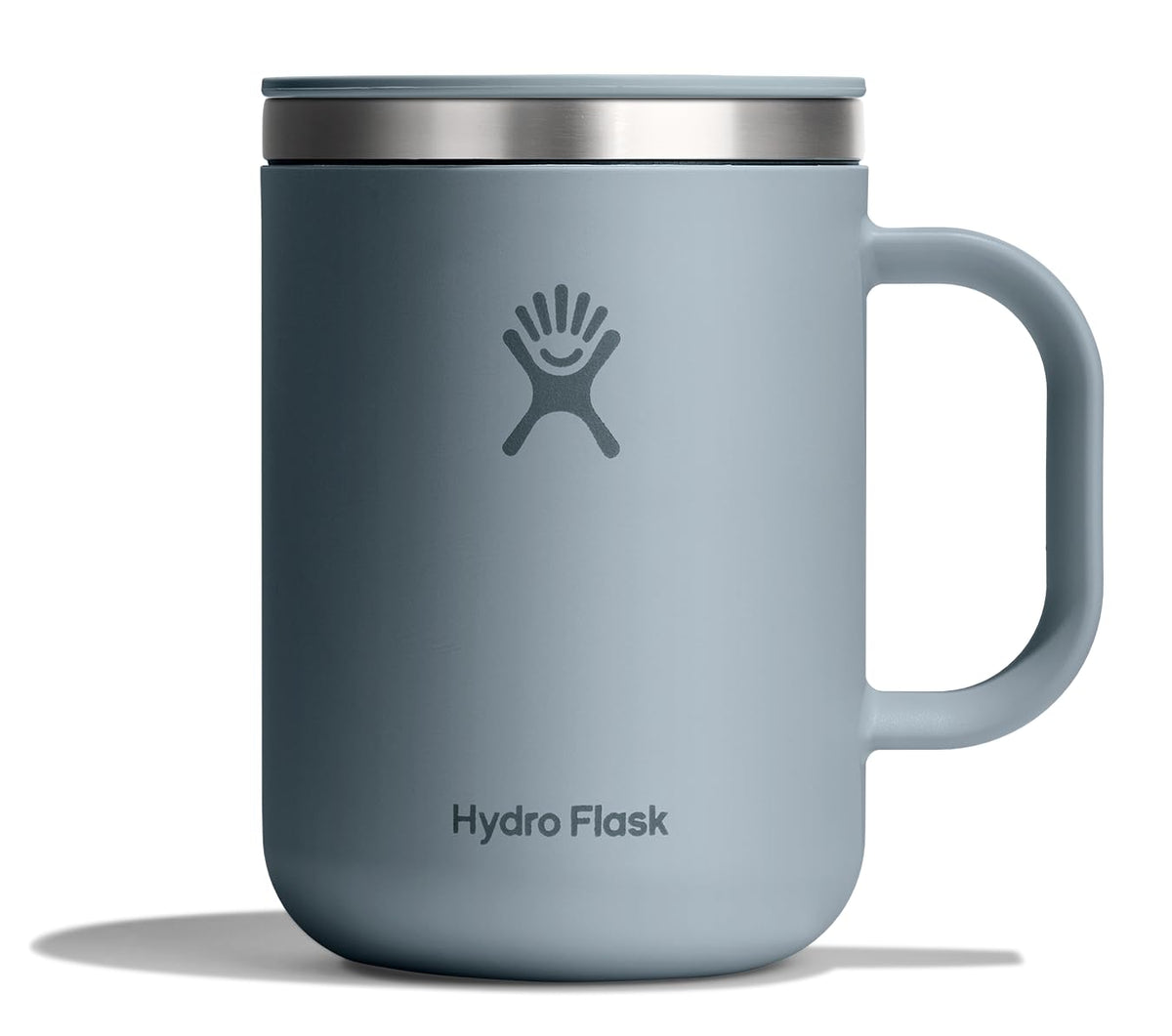 Hydro Flask Coffee Mug – Insulated Stainless Steel, Non Spill, Leak Resistant Travel Mug 12 Oz Harbor Blue