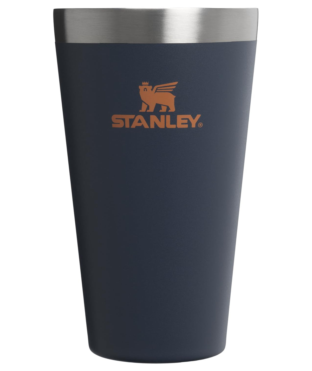 STANLEY Adventure Stacking Beer Pint Glass 16oz | Stackable Drinking Cup for Cold Beverages | Dishwasher Safe | Insulated Stainless Steel Tumbler | BPA-Free | Soft Orchid