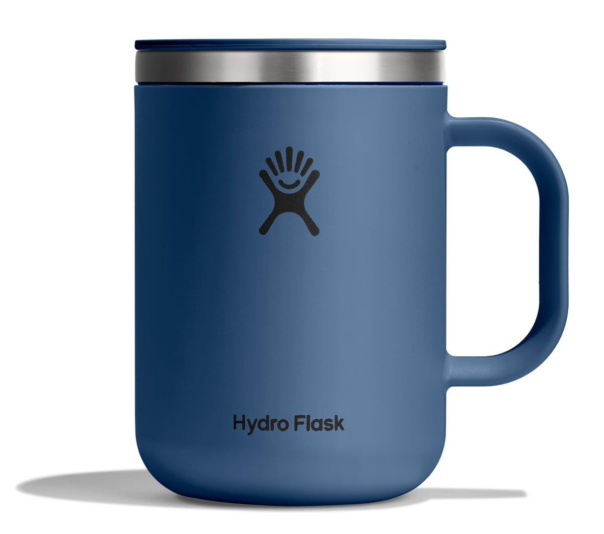 Hydro Flask Coffee Mug – Insulated Stainless Steel, Non Spill, Leak Resistant Travel Mug 12 Oz Harbor Blue