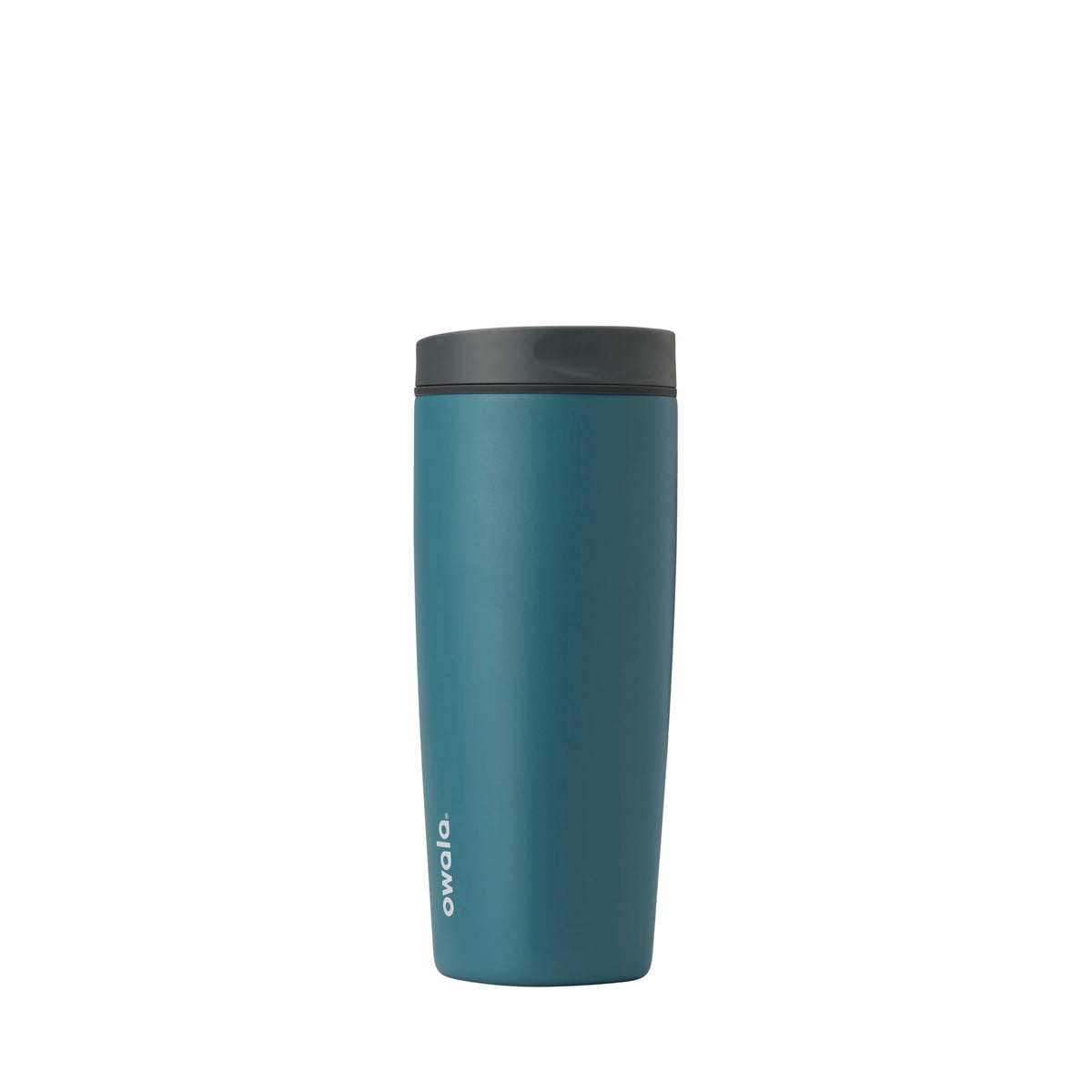 Owala SmoothSip Slider Stainless Steel Insulated Travel Mug with Handle, 100% Leak Proof, For Hot and Cold Drinks, Travel Friendly with Sliding Lock Lid, 12oz, BPA Free, Leak Proof, Pucker Up