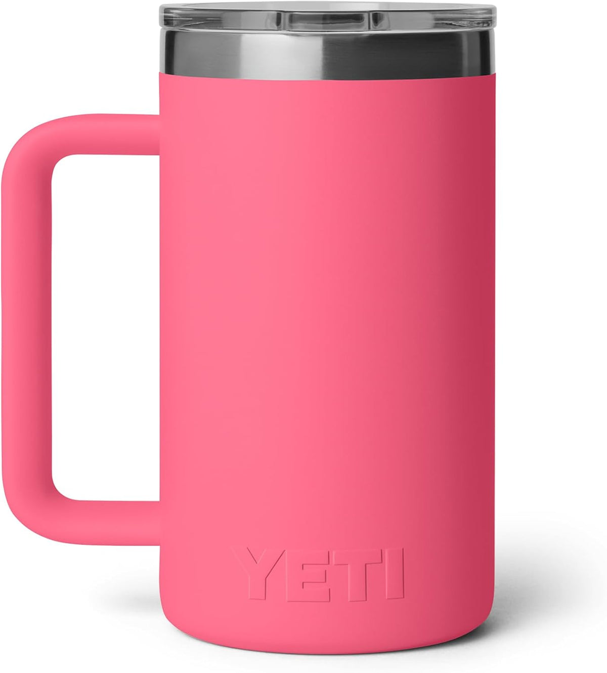 YETI Rambler 24 oz Ceramic Lined Stackable Mug, Tropical Pink