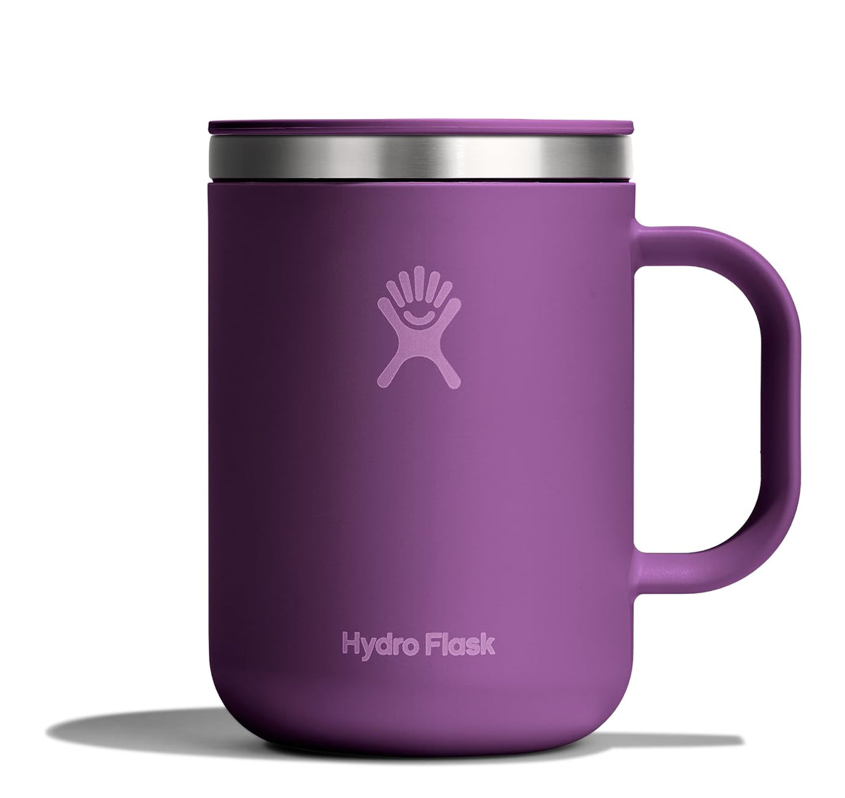 Hydro Flask Coffee Mug – Insulated Stainless Steel, Non Spill, Leak Resistant Travel Mug 12 Oz Harbor Blue