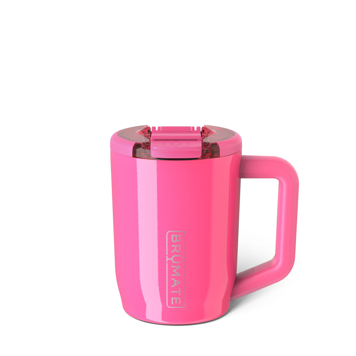 BrüMate Müv - 15oz 100% Leak Proof Insulated Coffee Mug with Handle & Lid - Stainless Steel Coffee Travel Mug - Double Walled Coffee Cup (Lilac Dusk)