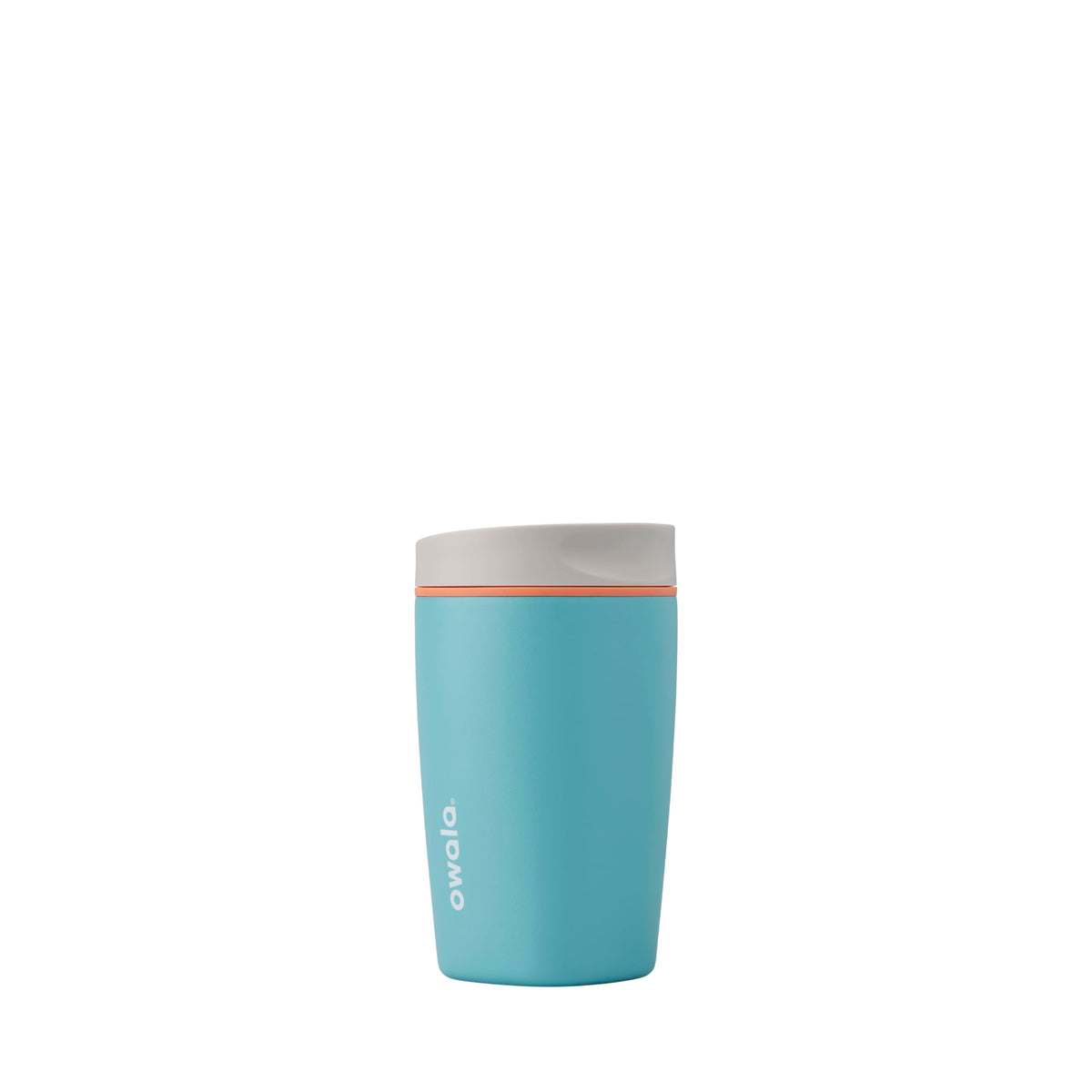 Owala SmoothSip Slider Stainless Steel Insulated Travel Mug with Handle, 100% Leak Proof, For Hot and Cold Drinks, Travel Friendly with Sliding Lock Lid, 12oz, BPA Free, Leak Proof, Pucker Up