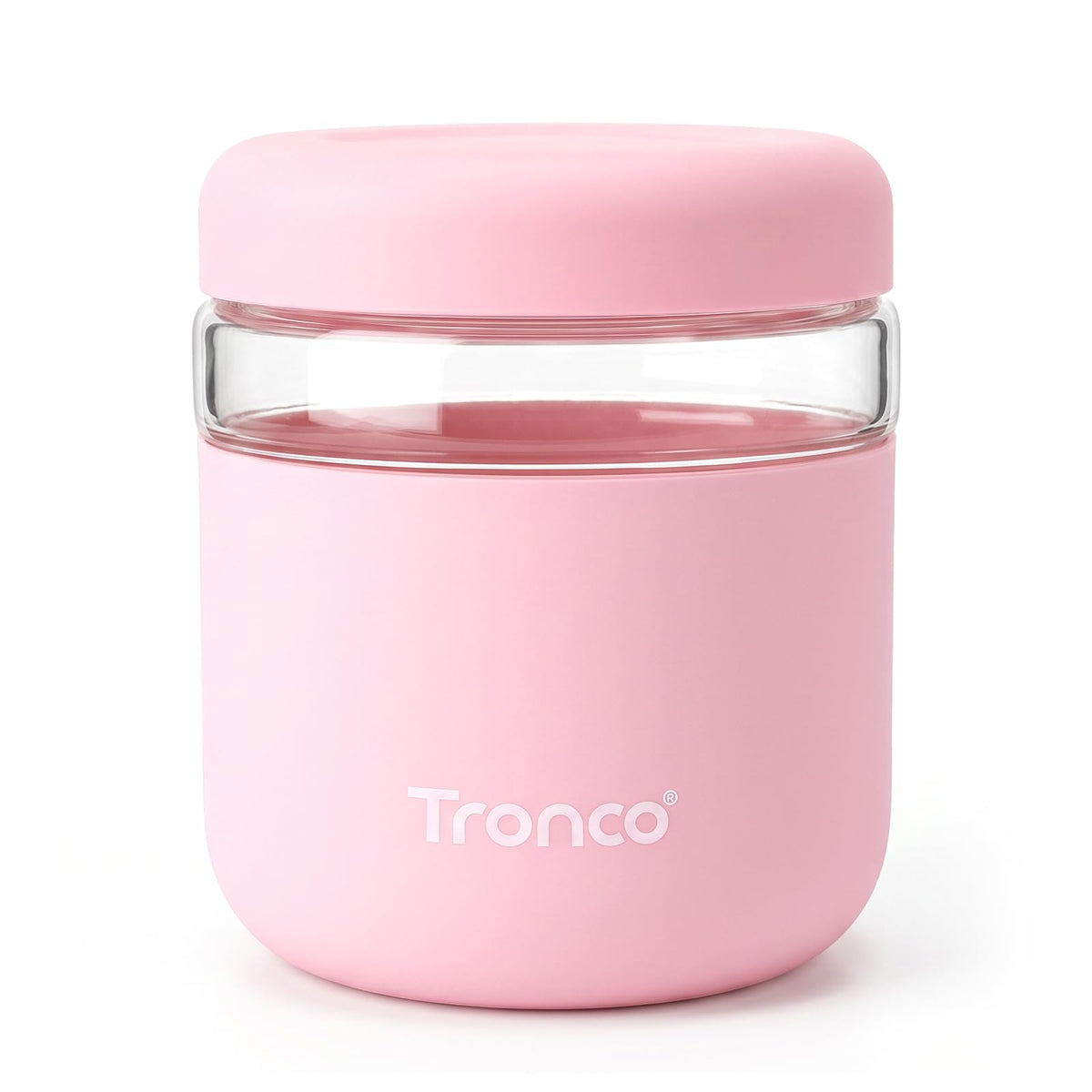 Tronco 16 oz Glass Food Storage & Lunch Bowl Containers with Airtight Lids