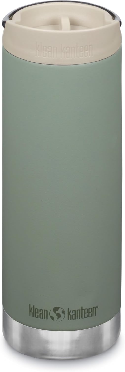 Klean Kanteen 16oz TKWide Insulated Coffee Tumbler with Café Cap - Sea Spray
