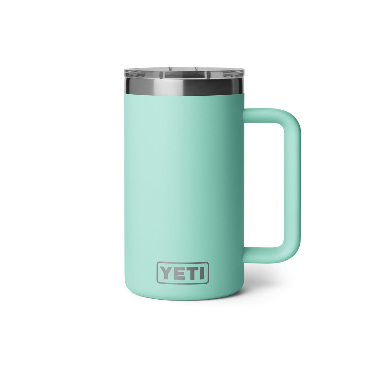 YETI Rambler 24 oz Ceramic Lined Stackable Mug, Tropical Pink