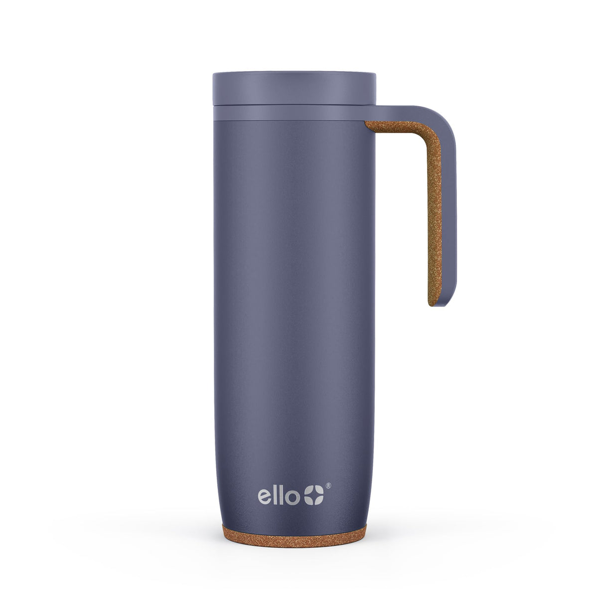 Ello Magnet 18oz Insulated Stainless Steel Travel Mug, Tortoiseshell