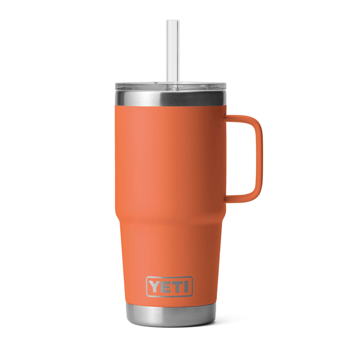 YETI Rambler 42 oz Tumbler with Handle and Straw Lid, Travel Mug Water Tumbler, Vacuum Insulated Cup with Handle, Stainless Steel, Seafoam