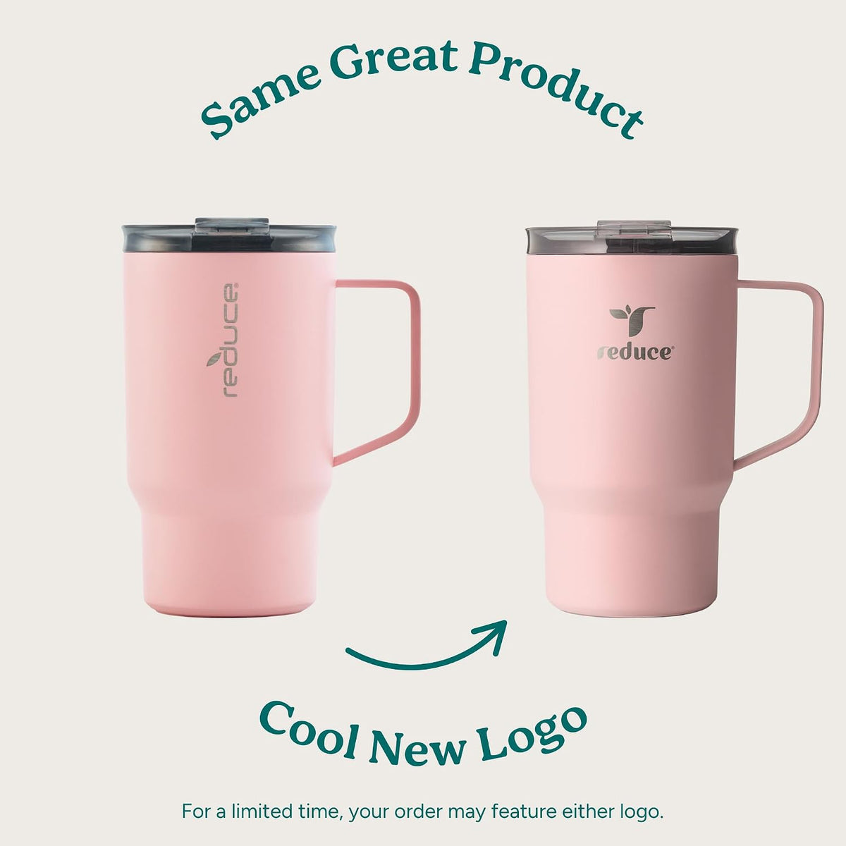 REDUCE Hot1 18 oz Insulated Stainless Steel Mug - Temperature Adjusting Lid