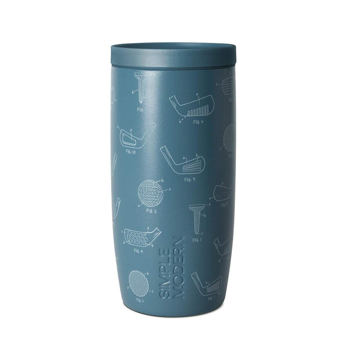 Simple Modern Insulated Travel Coffee Mug 360° Lid | 16oz | Terrazzo
