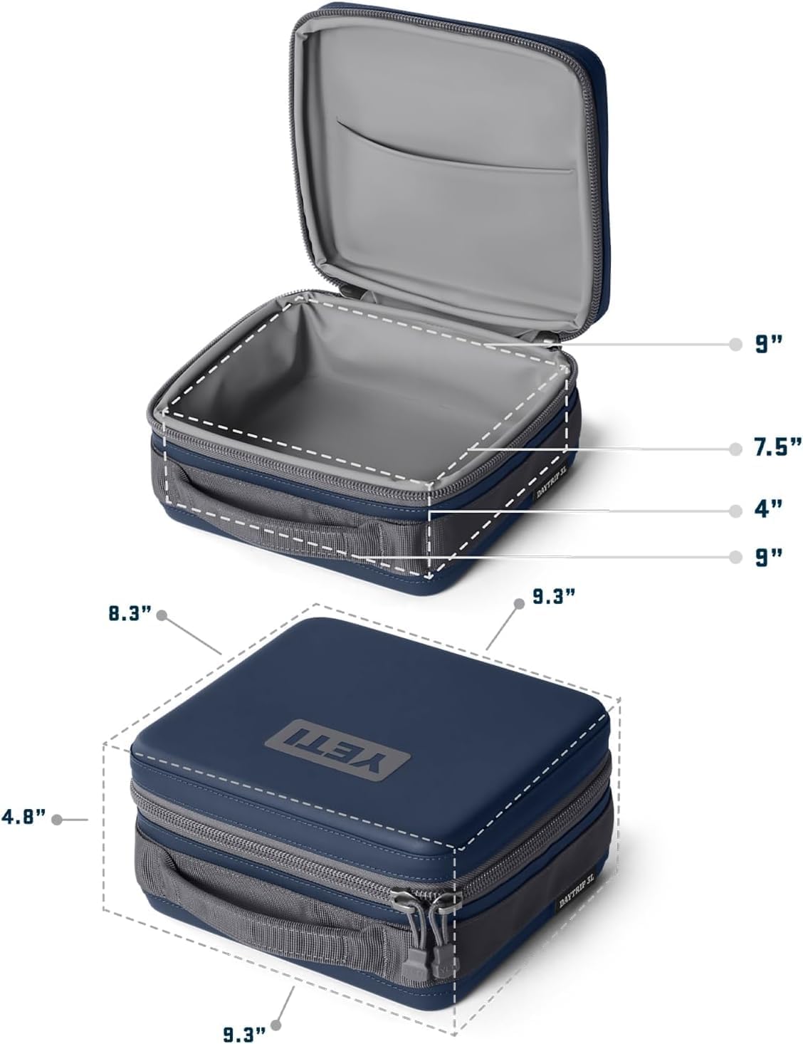 YETI Daytrip 3L Insulated Soft Cooler Lunch Box, Tropical Pink
