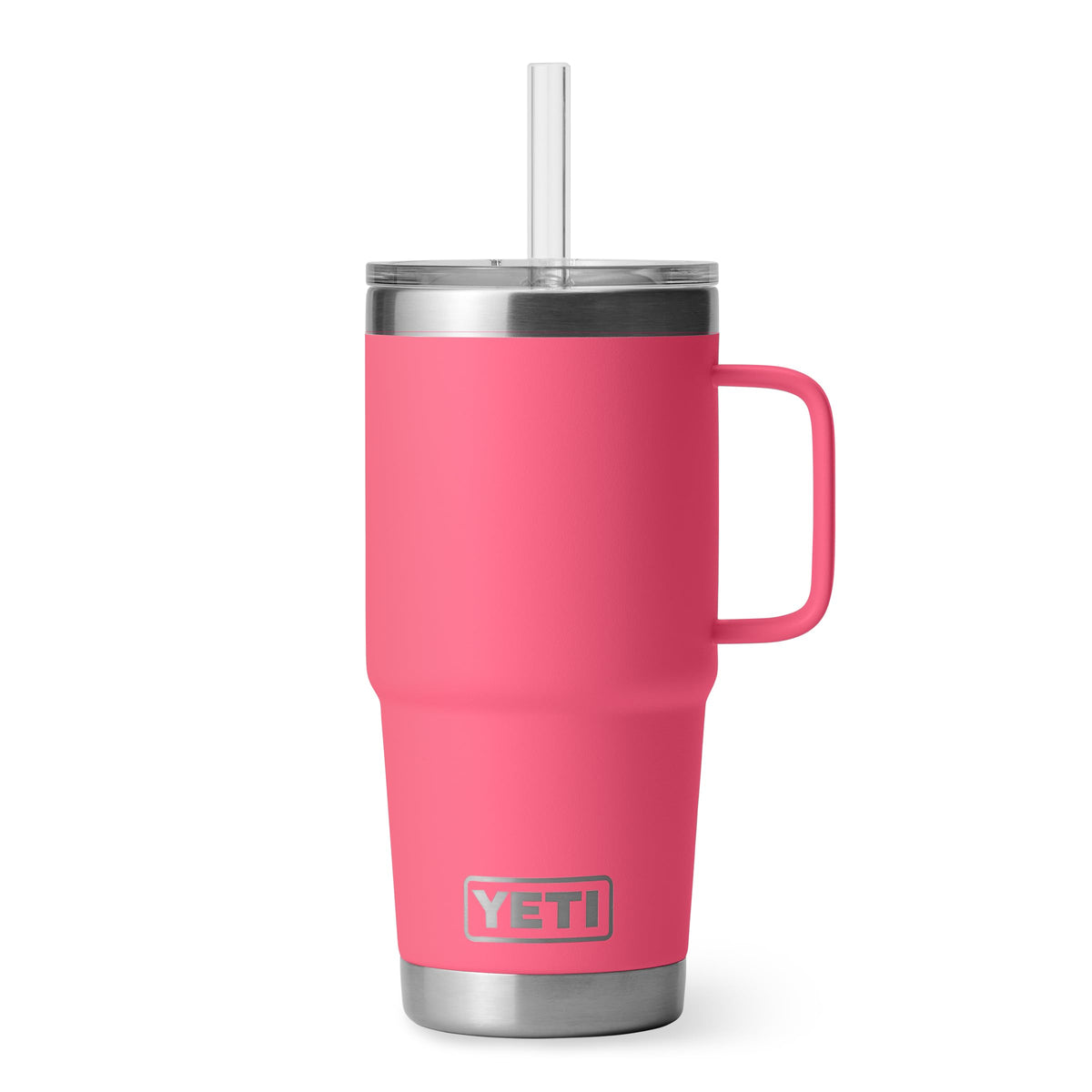 YETI Rambler 42 oz Tumbler with Handle and Straw Lid, Travel Mug Water Tumbler, Vacuum Insulated Cup with Handle, Stainless Steel, Seafoam