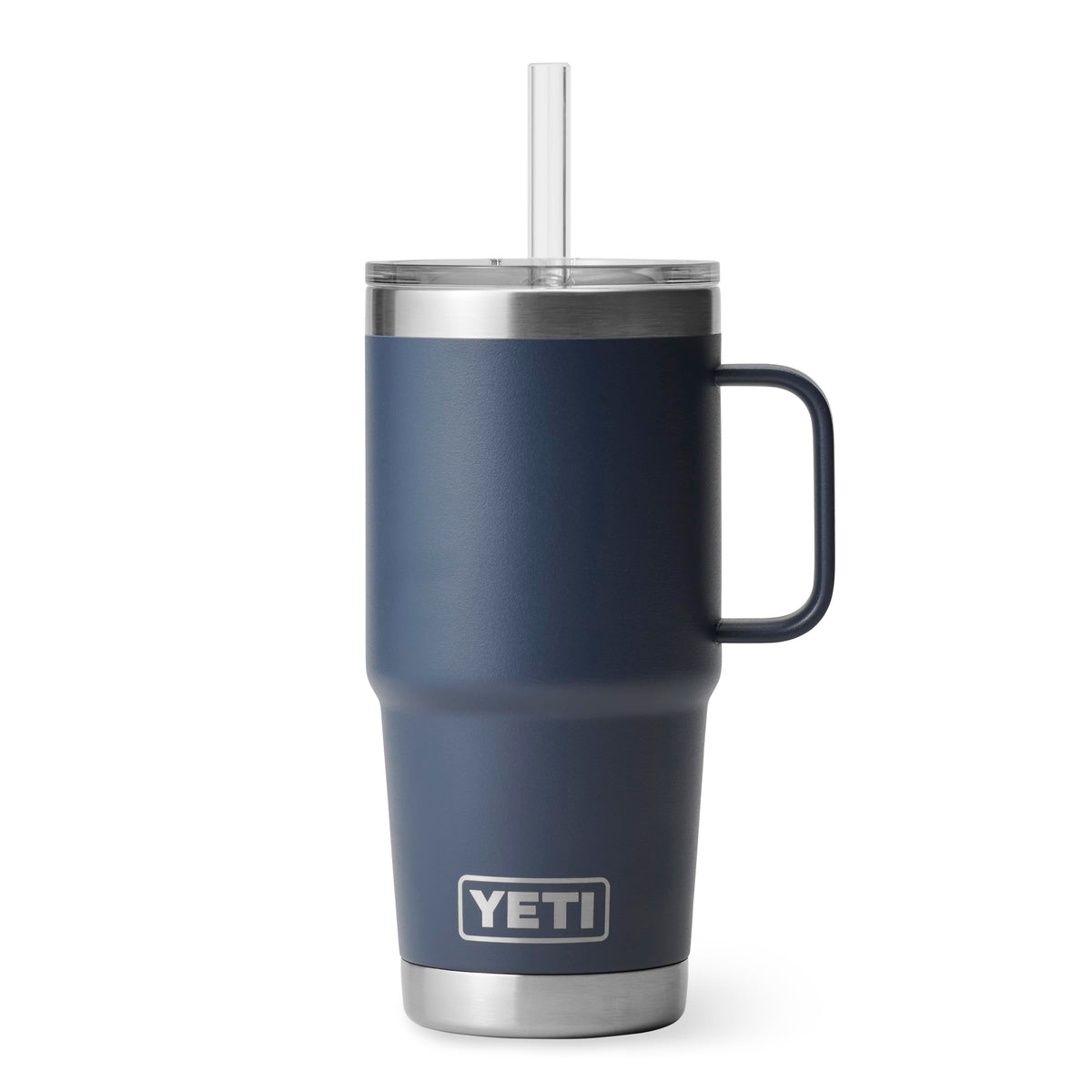 YETI Rambler 42 oz Tumbler with Handle and Straw Lid, Travel Mug Water Tumbler, Vacuum Insulated Cup with Handle, Stainless Steel, Seafoam