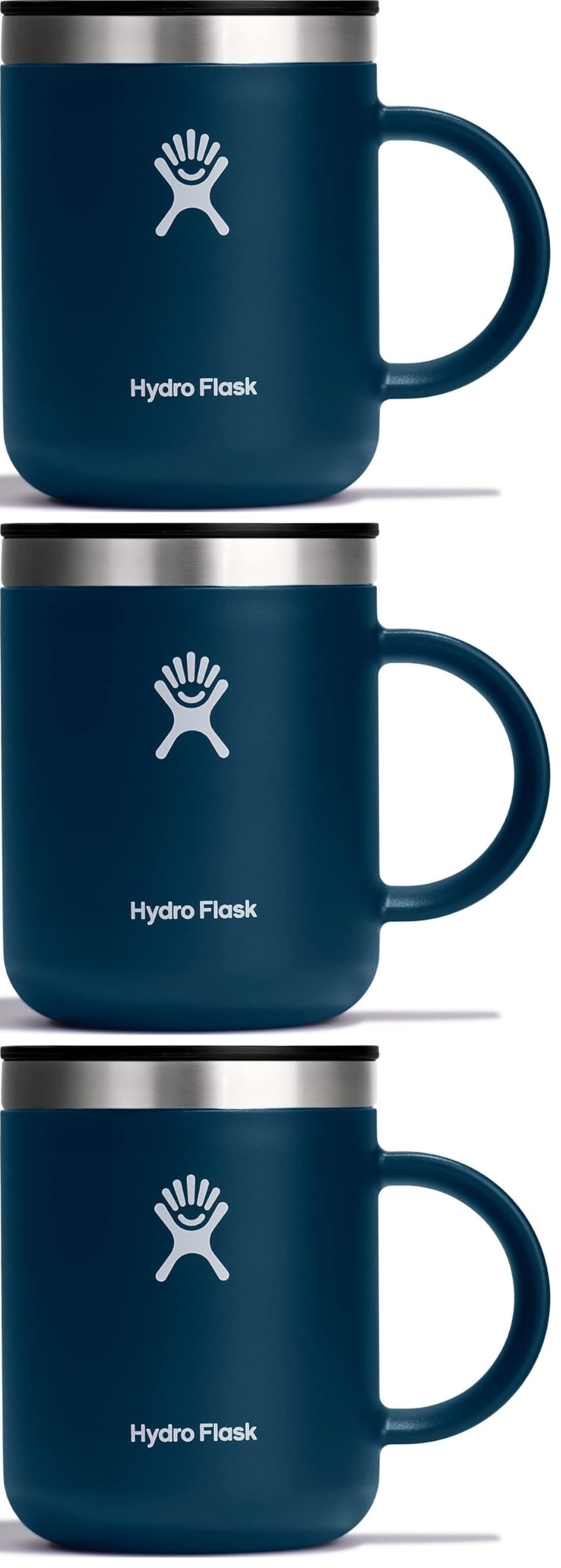 Hydro Flask Coffee Mug – Insulated Stainless Steel, Non Spill, Leak Resistant Travel Mug 12 Oz Harbor Blue