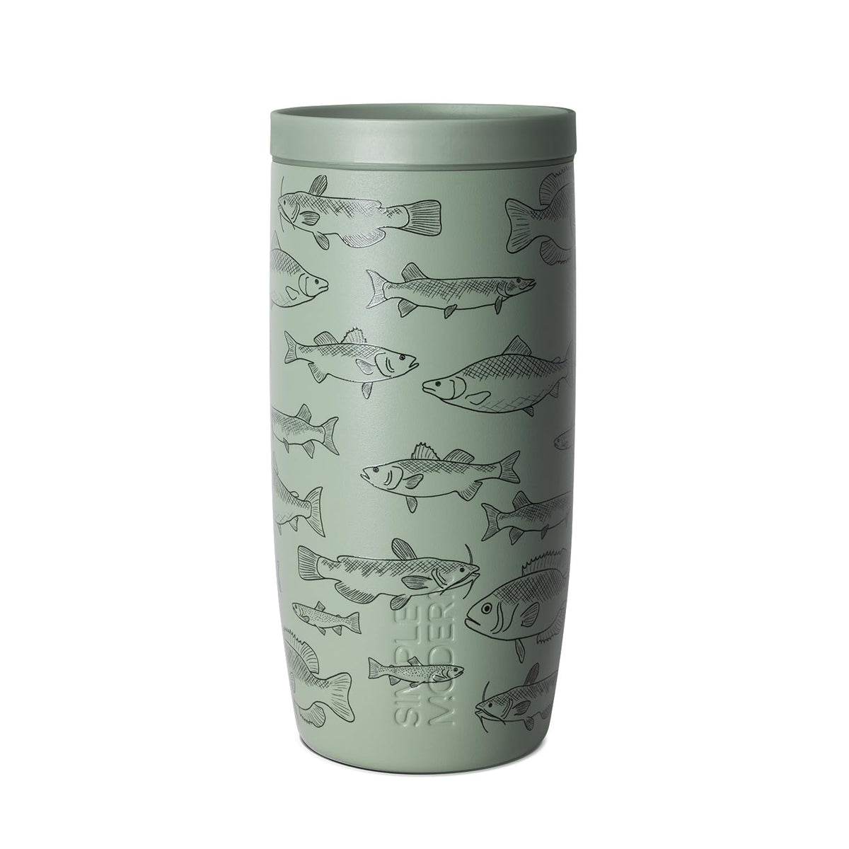 Simple Modern Insulated Travel Coffee Mug 360° Lid | 16oz | Terrazzo