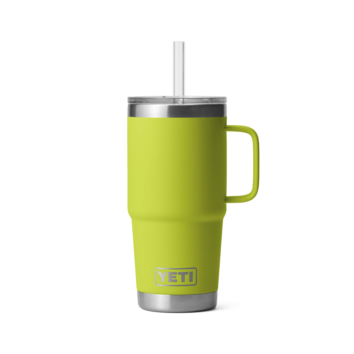 YETI Rambler 42 oz Tumbler with Handle and Straw Lid, Travel Mug Water Tumbler, Vacuum Insulated Cup with Handle, Stainless Steel, Seafoam