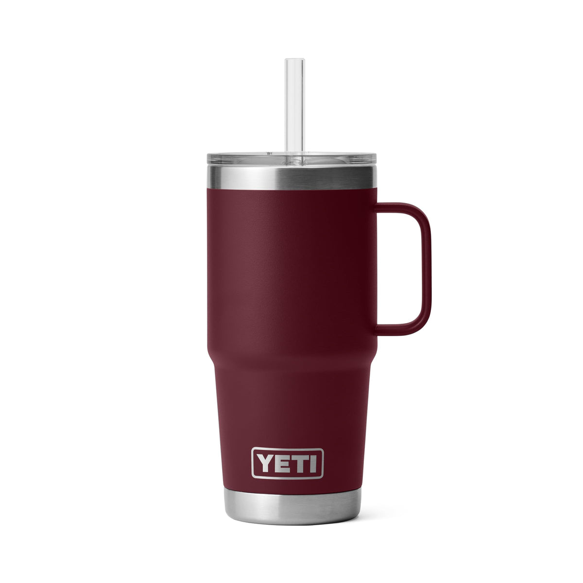 YETI Rambler 42 oz Tumbler with Handle and Straw Lid, Travel Mug Water Tumbler, Vacuum Insulated Cup with Handle, Stainless Steel, Seafoam