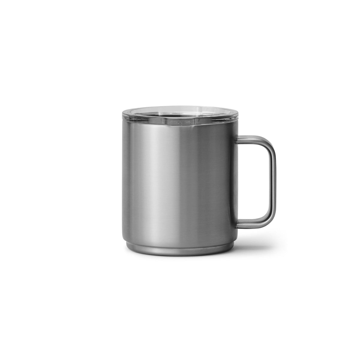 YETI Rambler 10 oz Ceramic Lined Stackable Mug, Vacuum Insulated, Stainless Steel with MagSlider Lid, Pampa Green
