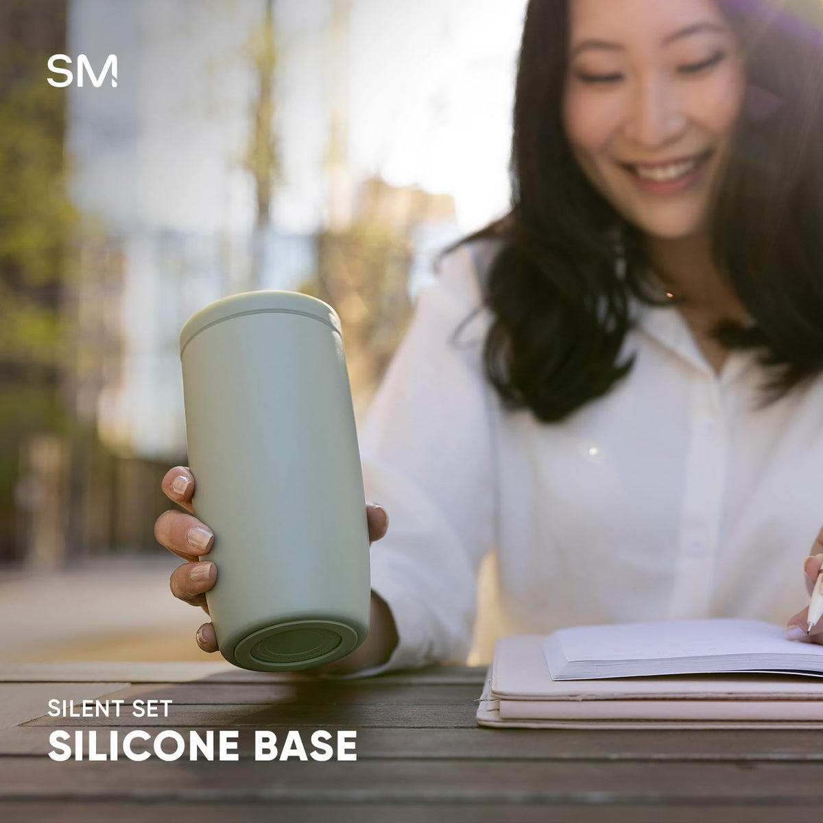 Simple Modern Insulated Travel Coffee Mug 360° Lid | 16oz | Terrazzo